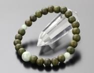 数珠ブレスレット 緑檀 翡翠 - 念珠ドットコム