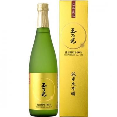 玉乃光 たまのひかり 純米大吟醸 備前雄町 100% 720ml 化粧箱入り 京都