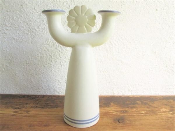 Lisa Larson リサラーソン キャンドルスタンド 花 36265 Lisa Larson