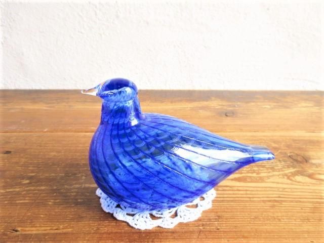 鳥のオブジェ 青 シエッポ バード 鳥のオブジェ 青 シエッポ バード