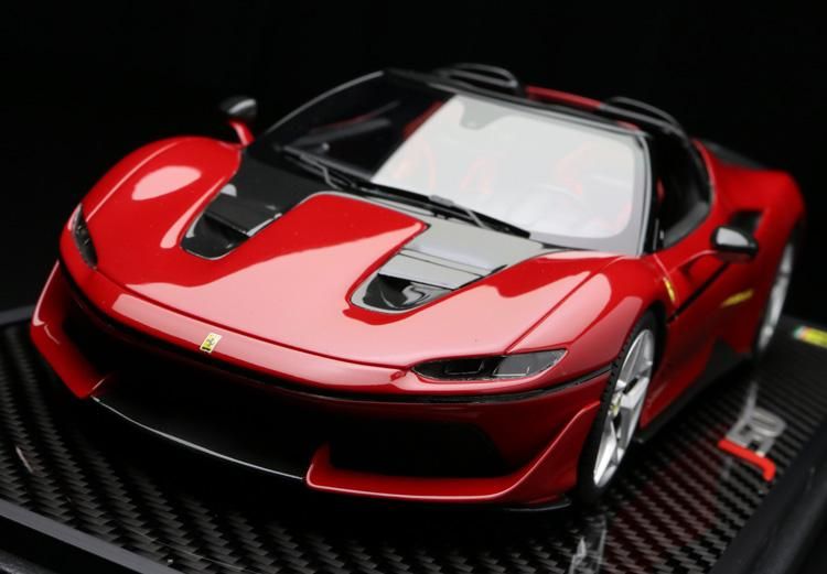 BBR 1/18 フェラーリ J50 Rosso TRS Lucido P18156I - ミニカー