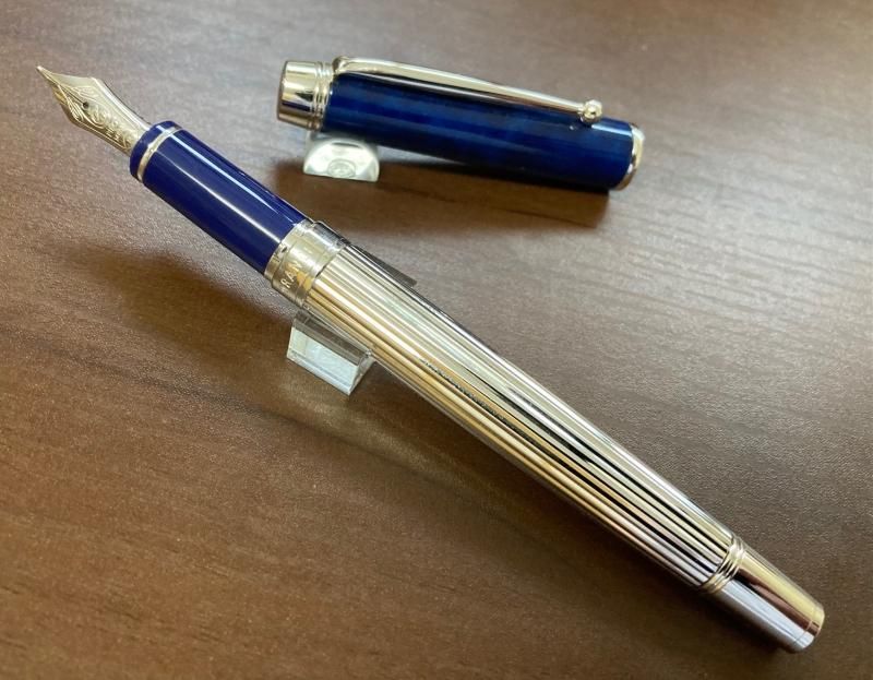 PILOT GRANCE 万年筆 マーブル 箱付き