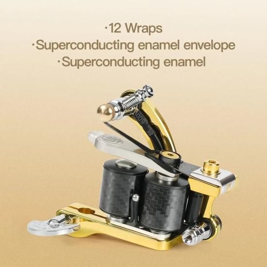 Previous DH コイルタトゥーマシン シェーダー 24金レイヤーフレーム