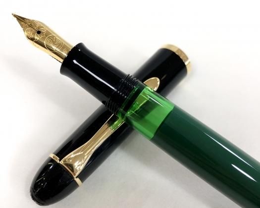 Pelikan/ペリカン M120 グリーンブラック 特別生産品 - 文具館四葉