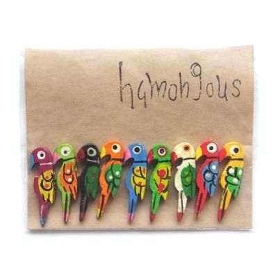 11 ロング 自然素材 ウッドクライミング インコ ガジガジバードトイ 11