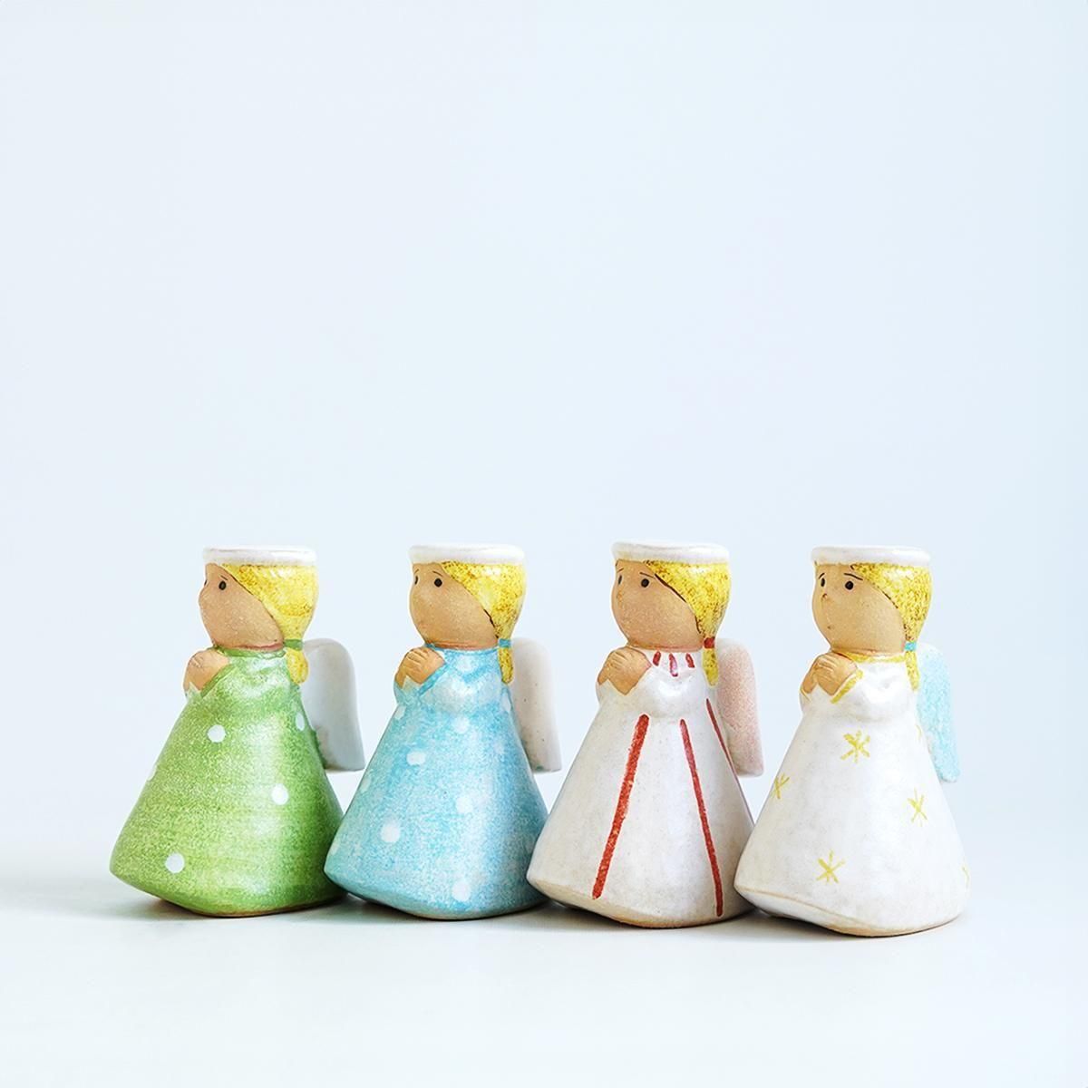 Lisa Larson（リサラーソン）CANDLE HOLDER ANGEL SMALL - dieci