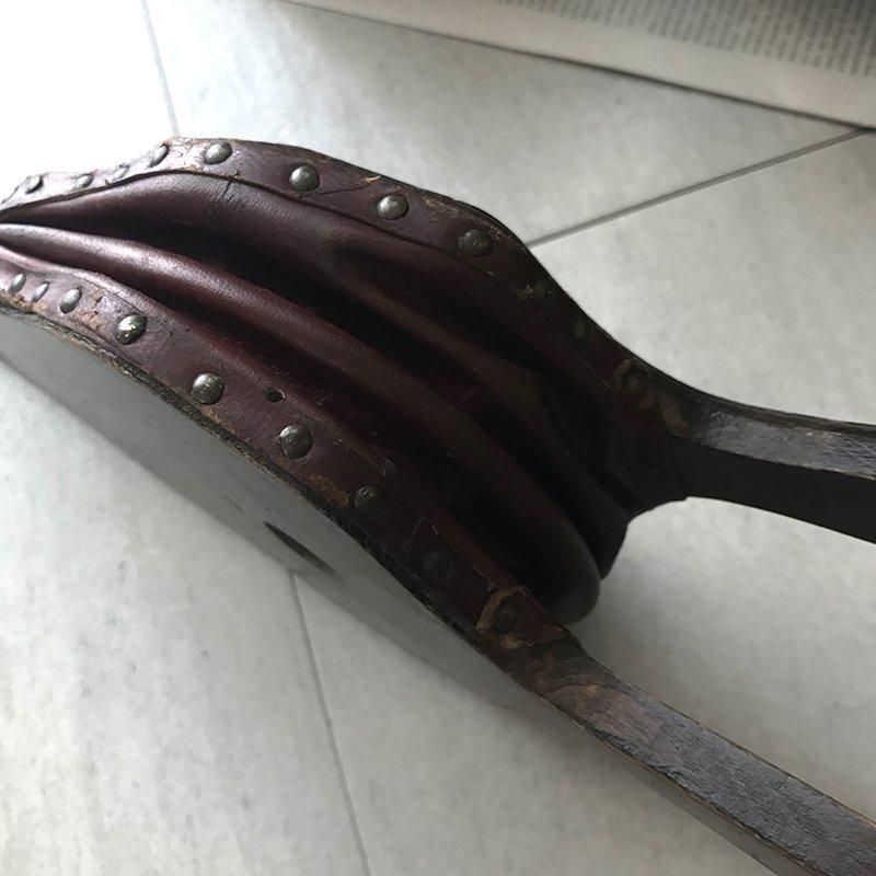 フランス製魅力的な木製ふいご 魔女の宅急便風