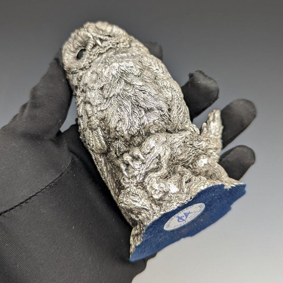 カントリーアーティスト スターリングシルバー フクロウ ふくろう 92g