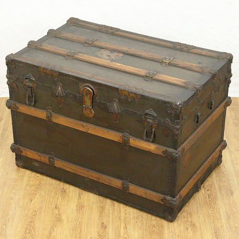 船舶トランク アンティーク クラシック ヴィンテージ