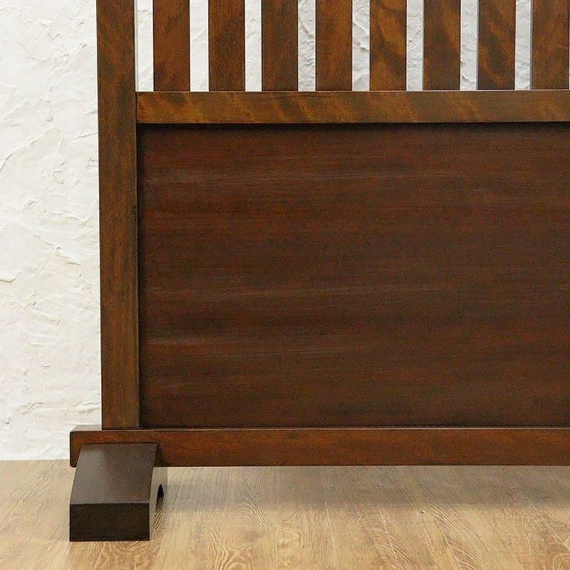 昭和初期のアンティーク和風衝立 木の温もり