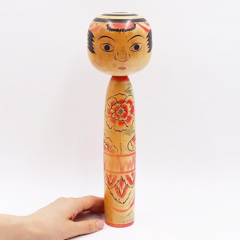 昭和レトロ こけし 小芥子 雪やけこけし 木製 33体セット 民芸品 工芸