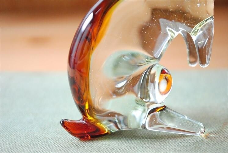 ドイツ ガラスのうさぎ オブジェ ヴィンテージインテリア