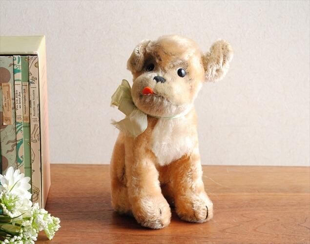 シュタイフ 犬のぬいぐるみ Molly Puppy Steiff タグボタン有