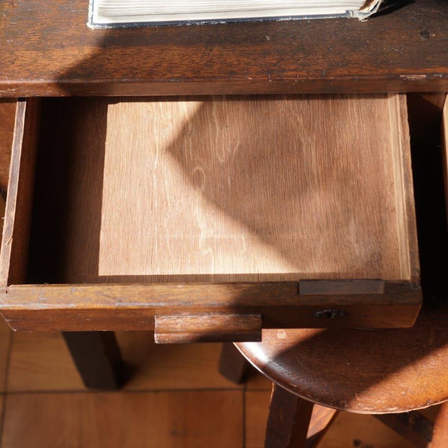 ヴィンテージ 大正昭和期 木製デスク 書斎机