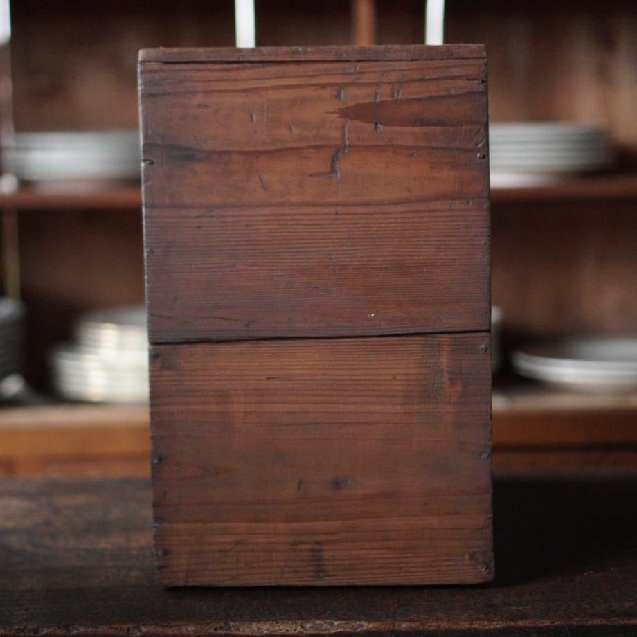 昭和アンティーク 8杯小引出し 収納棚 ヴィンテージ