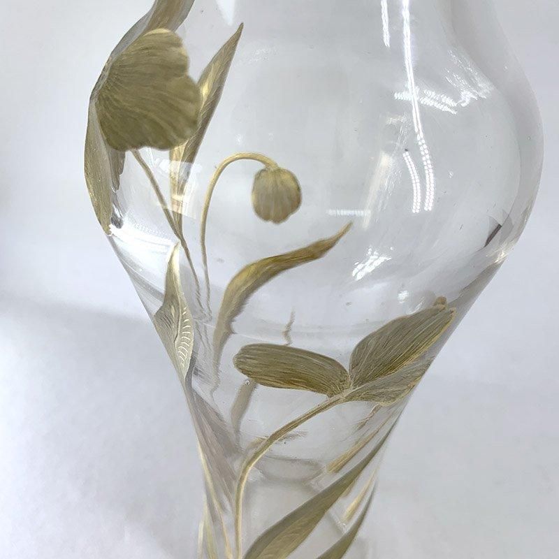 アンティークロイヤルドルトンアール・ヌーヴォー花瓶フラワーベース