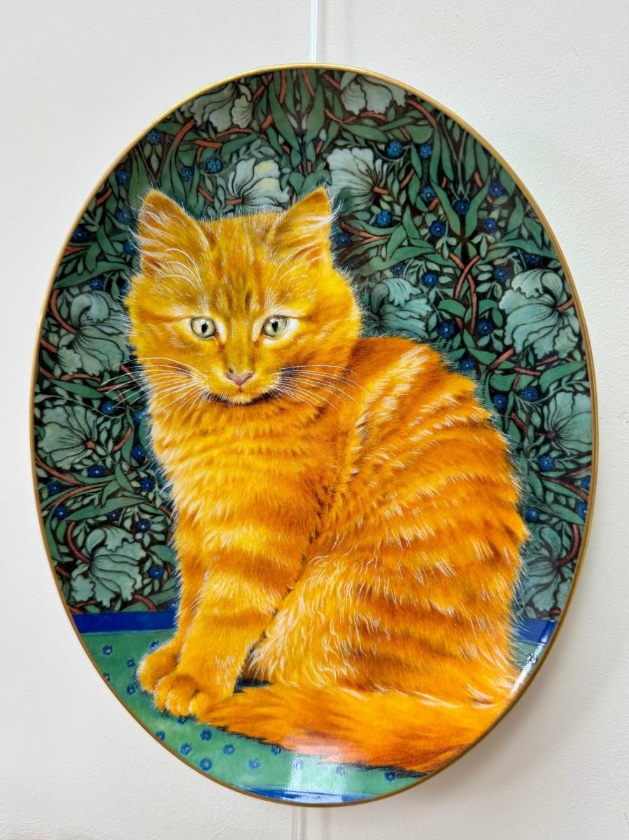 1926年 ロイヤル・ウースター W.H.Austin画 キャビネットプレート 1926