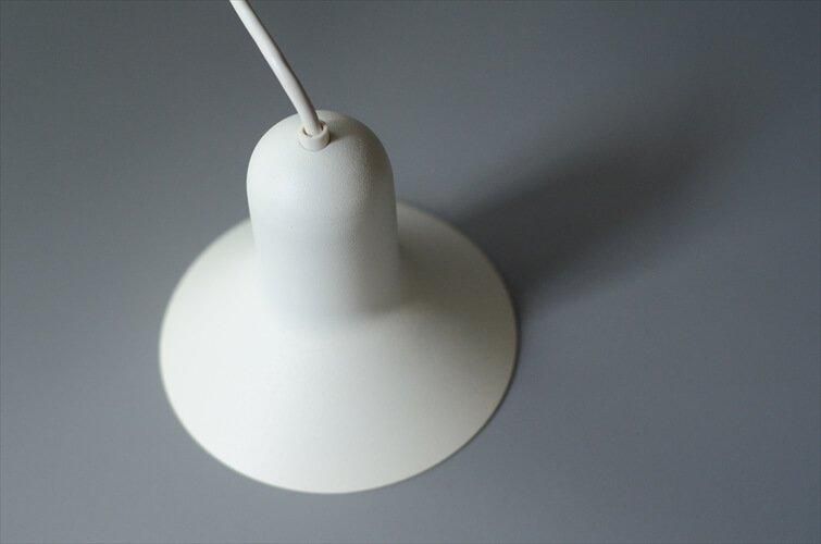 デンマーク 北欧ビンテージ ミルキーホワイト ペンダントランプ