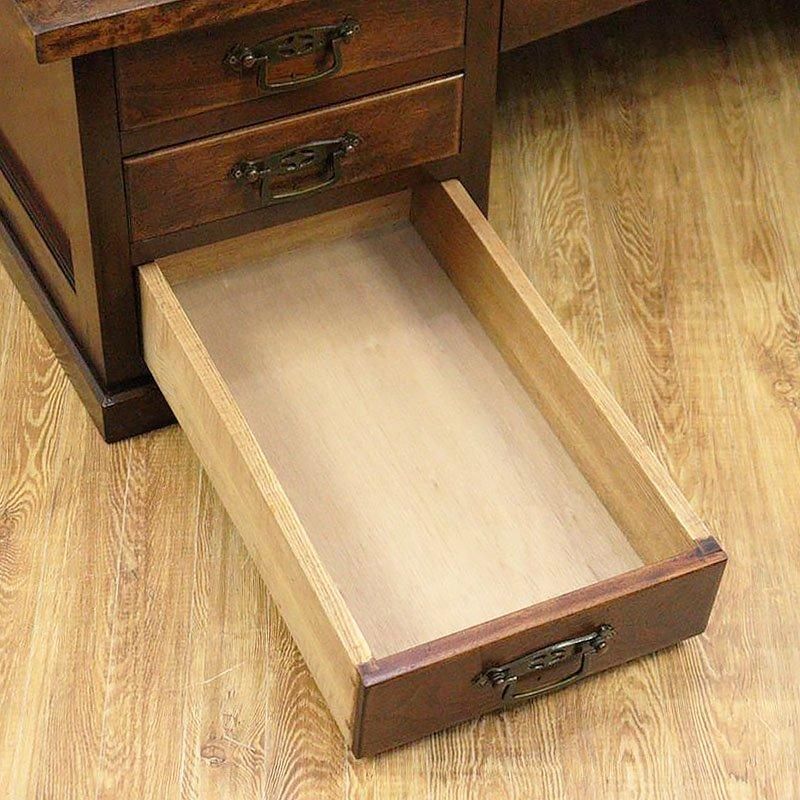 骨董店で購入した【両袖デスク】ヴィンテージ （引取り＝値引きアリ