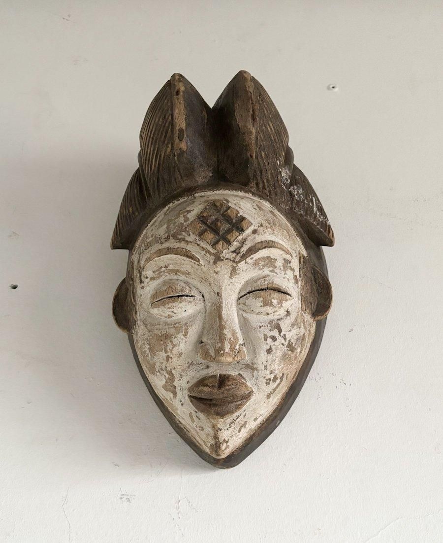 アフリカンアート 木製彫刻 2点セット