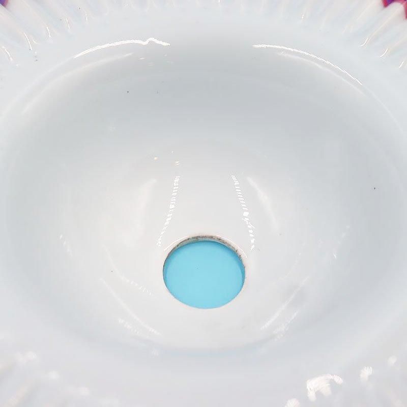 大正ロマンの電笠ランプシェード 繊細なピンクフリル