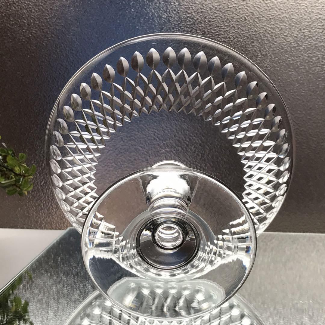 希少なアンティークバカラ製コンポート 1936年以前の優雅な一品