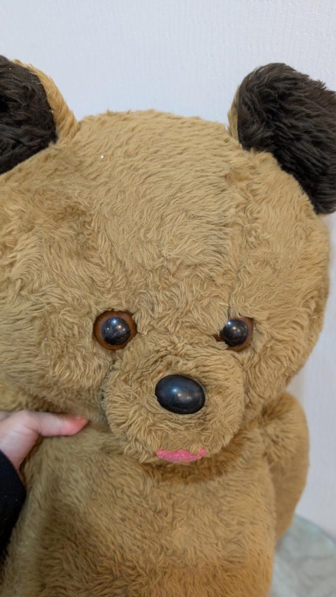 ドイツ製大きなテディベアぬいぐるみ71センチ