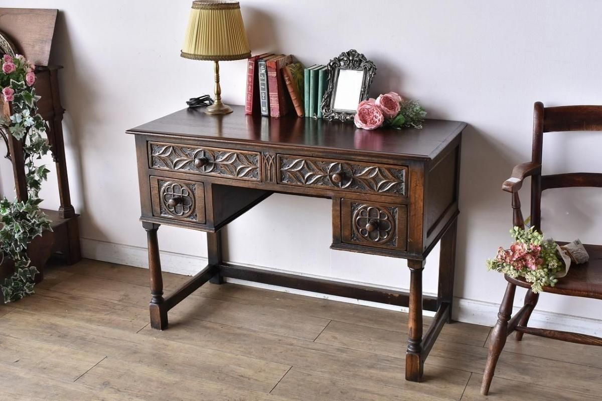 アンティークデスク・机一覧｜レザートップ・オーク・マホガニー