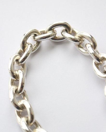 VINTAGE】Vintage Danish Silver Heavy Chain Bracelet 