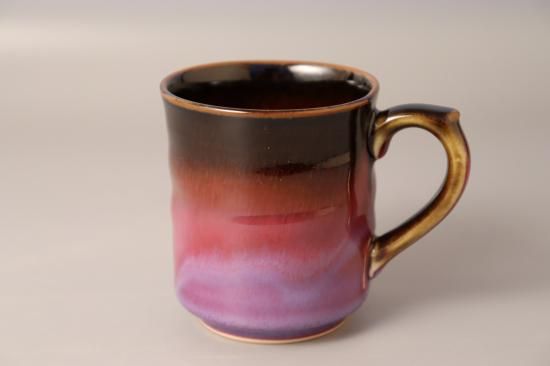有田焼】紫辰砂天目 マグカップ（大） - 有田焼 八右衛門窯 大慶 公式