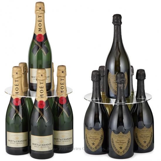 シャンパンタワープレート（ボトルのタワー化プレート） | ワイン