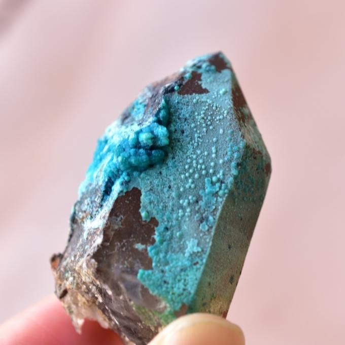 G*G様 『2022年発見』 クリソコラインカルセドニー 原石 鉱物標本