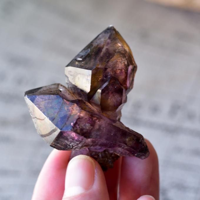 セプター・アメジスト シャンガン・アメジスト スモーキー・ファントム