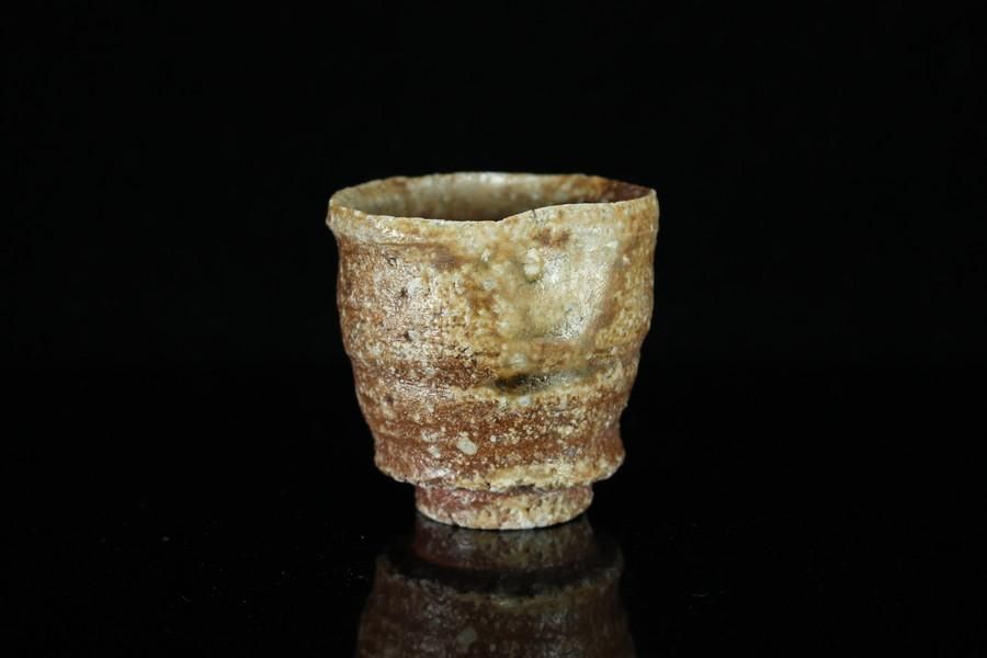 古谷和也 信楽窯変 ぐい呑 古谷和也 信楽ぐい呑 [Shigaraki Guinomi by