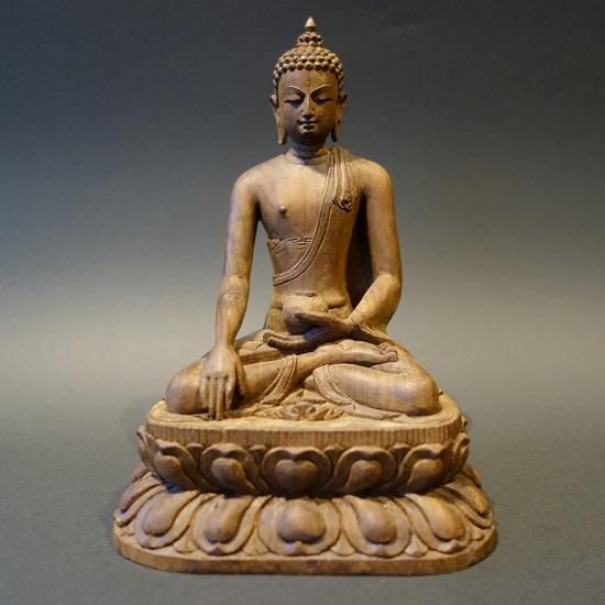 玉石 仏像 唐物 飾り物 碧玉彫刻 釈迦如来坐像 玉石 仏像 唐物 飾り物 碧玉