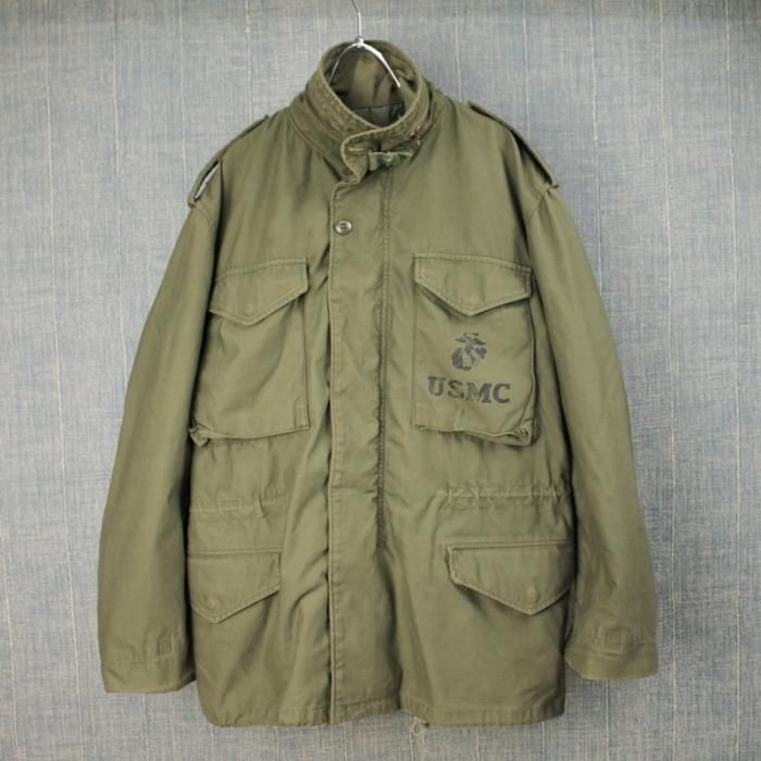 M-65 フィールドジャケット USMC サード MR 米軍 74年 実物 古着屋