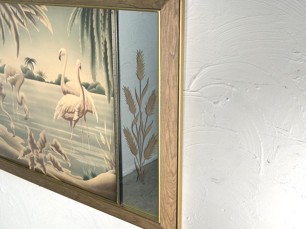 ビンテージ 50's TURNER社製 フラミンゴウォールデコ