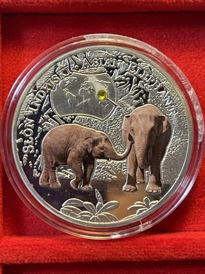 動物カラーコイン 12種セット ザンビア1000クワチャ白銅貨 カラー