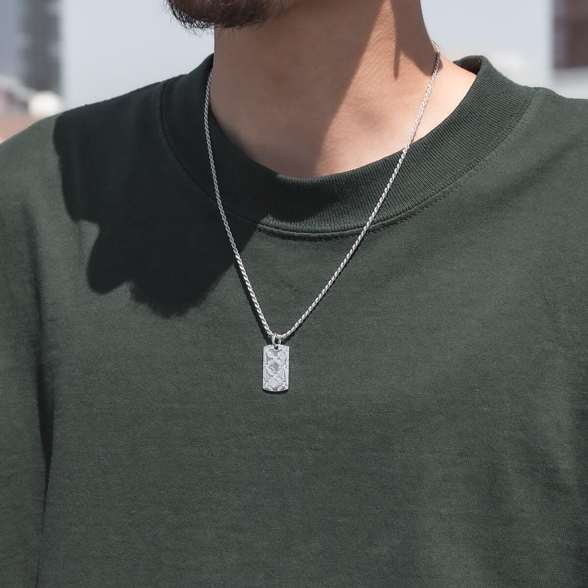 AVALANCHEシルバー925 ネックレス クロストップ ジーザス b-boy