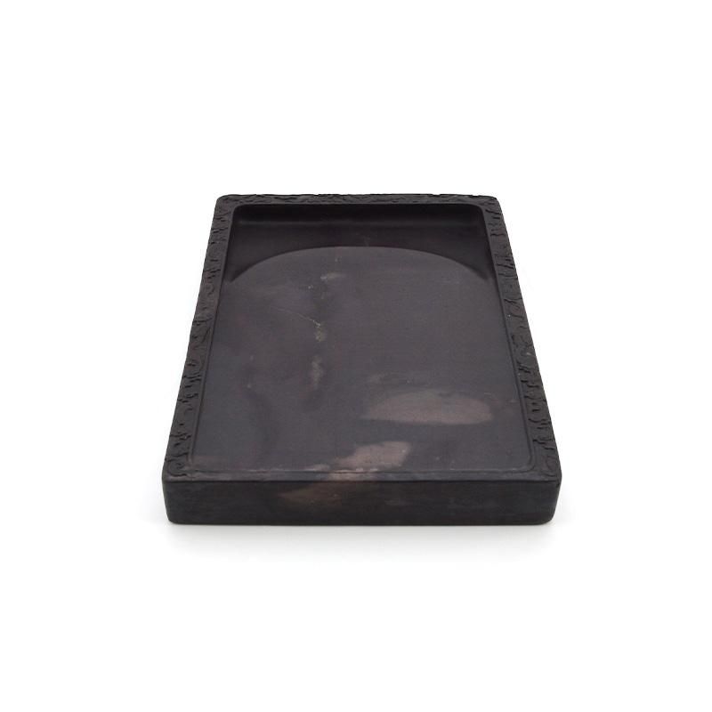 大型端渓硯 宋坑 12寸 唐木硯箱付 総重4.9㎏☆時代物☆書道具 大型端渓