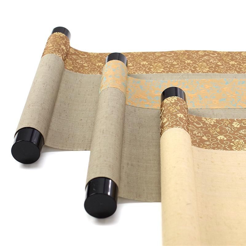 鄭庵松の書。茶掛け 鄭庵松の書。茶掛け 鄭庵松の書。茶掛け