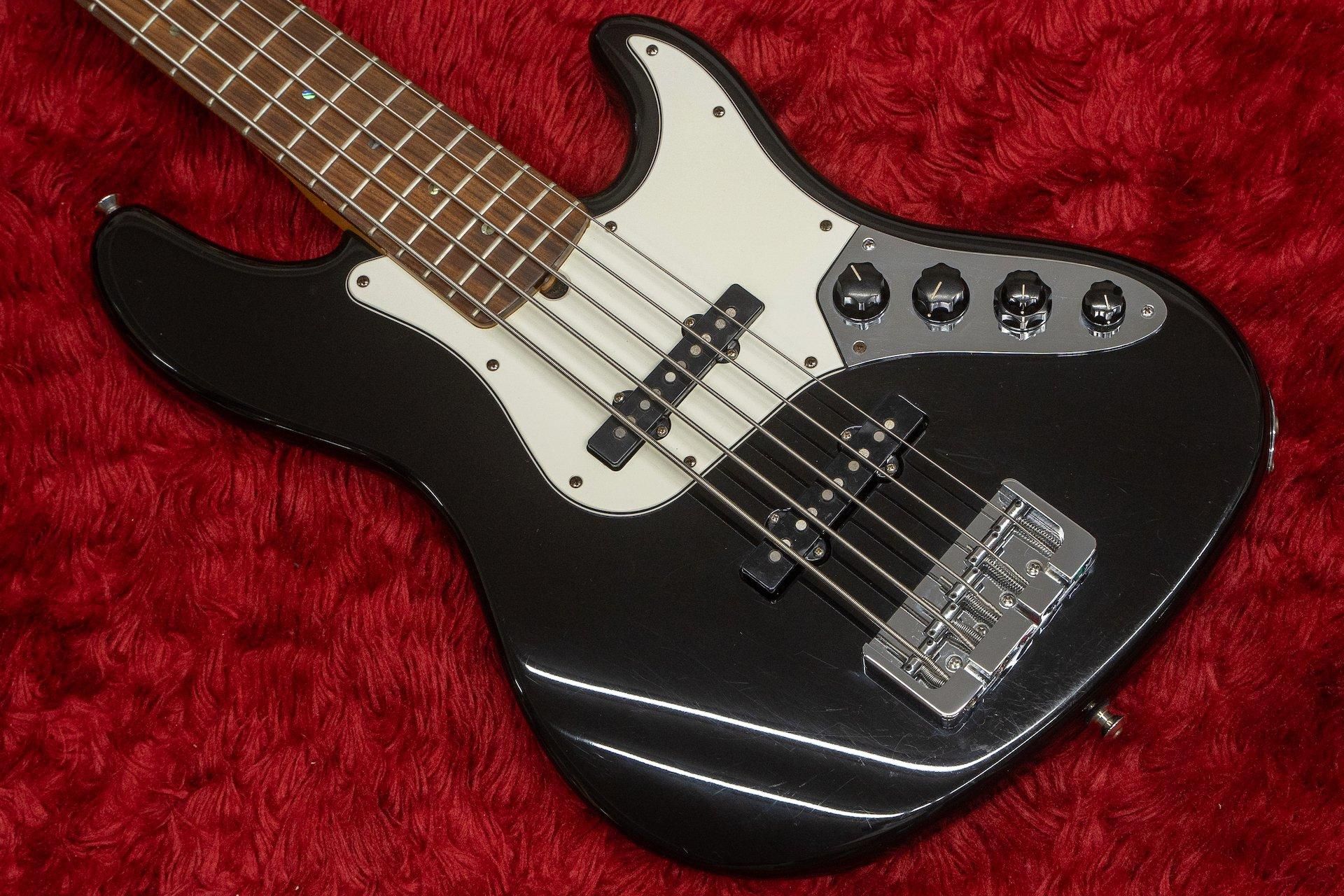 used】Fender / American Deluxe Jazz Bass V BLK 1999 4.440kg