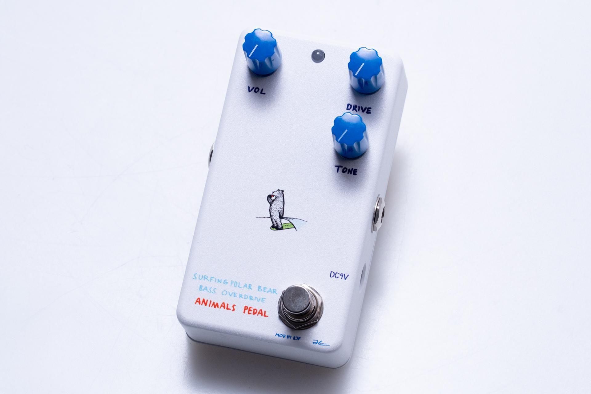 Surfing Bear Overdrive カスタムペイント 黒セーラー ANIMALS PEDAL