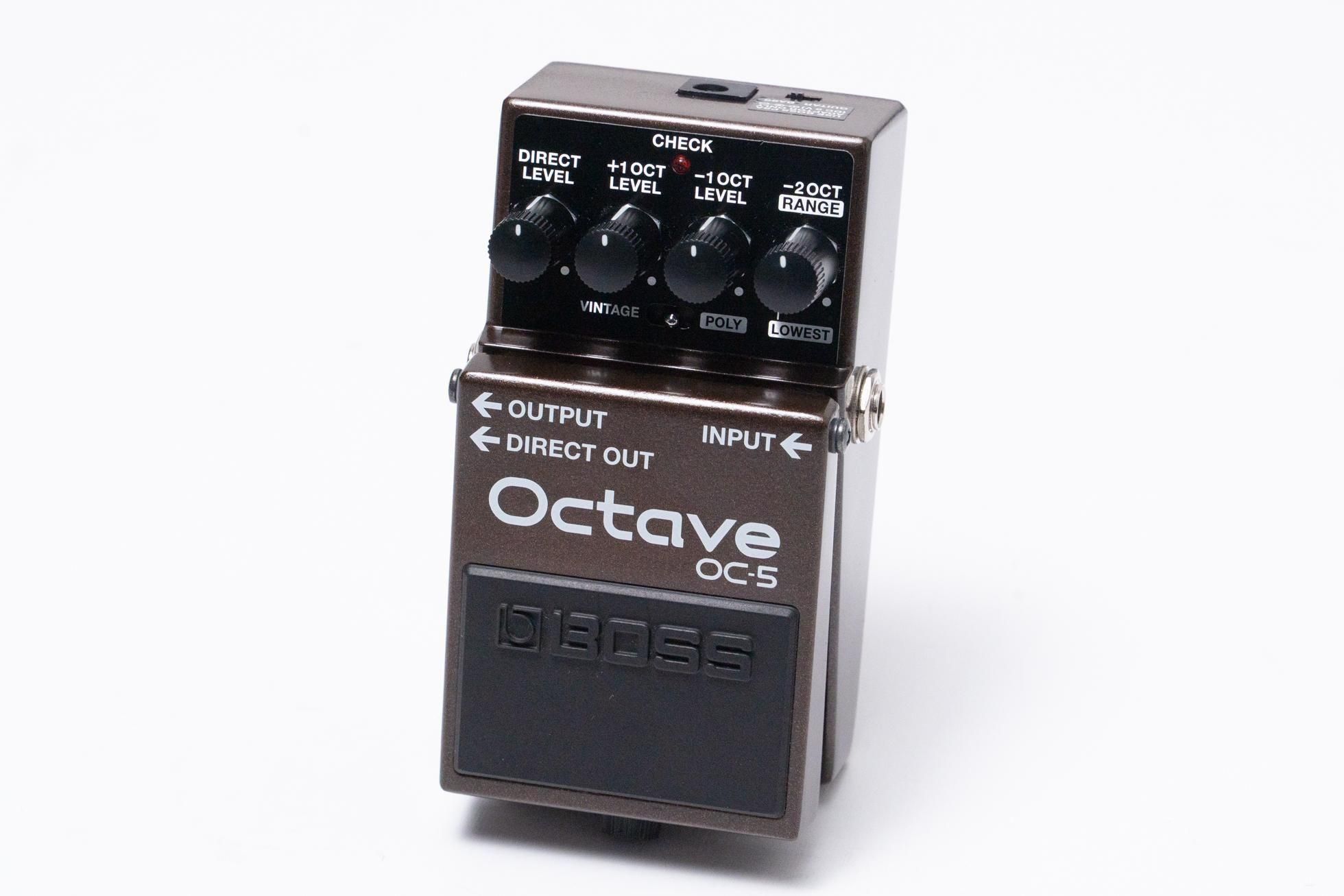BOSS OC-5 Octave（通電試奏のみ・新品同様・付属品完備） BOSS OC-5