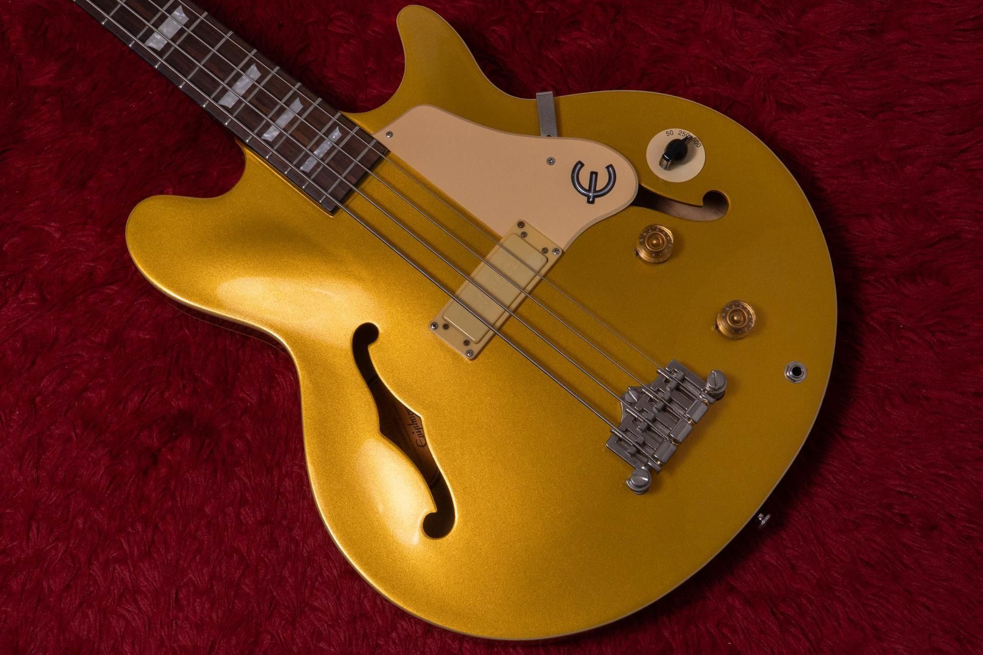 Epiphone Jack Casady Bass ゴールドトップセミアコベース Epiphone