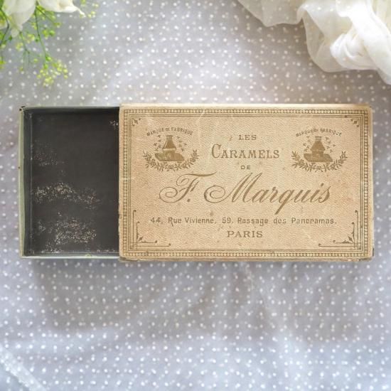 アンティーク 紙箱 | フランス 19世紀 ショコラ・フランソワ・マルキ
