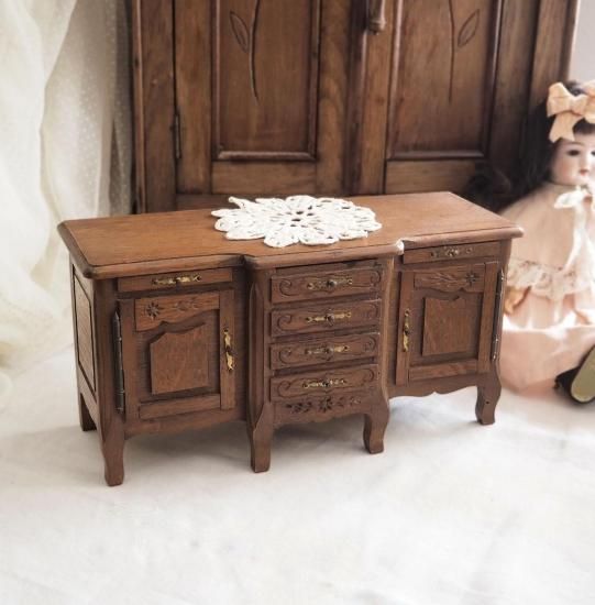 アンティーク ドール家具 | フランス 木製ドール家具 ドール