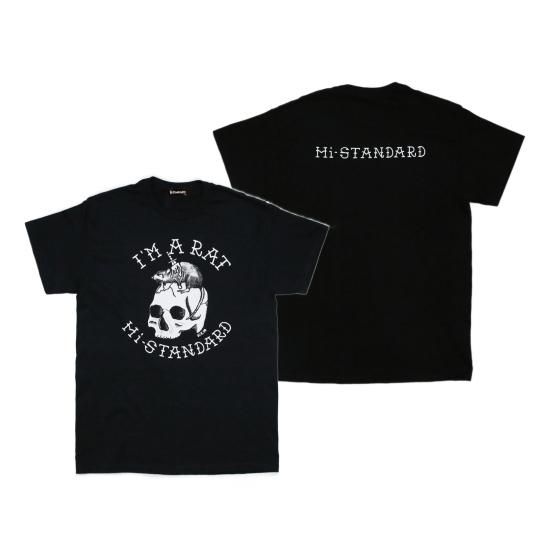 I'M A RAT_TEE（BLACK） - Hi-STANDARD OFFICIAL WEB STORE