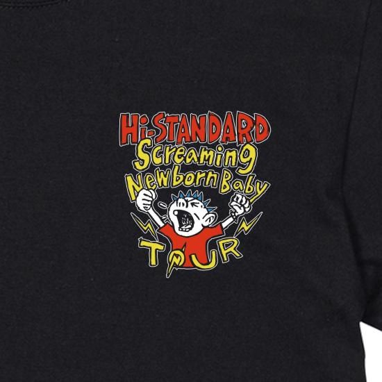 SNB TOUR HONGOLIAN T-shirt（BLACK） - Hi-STANDARD OFFICIAL WEB STORE