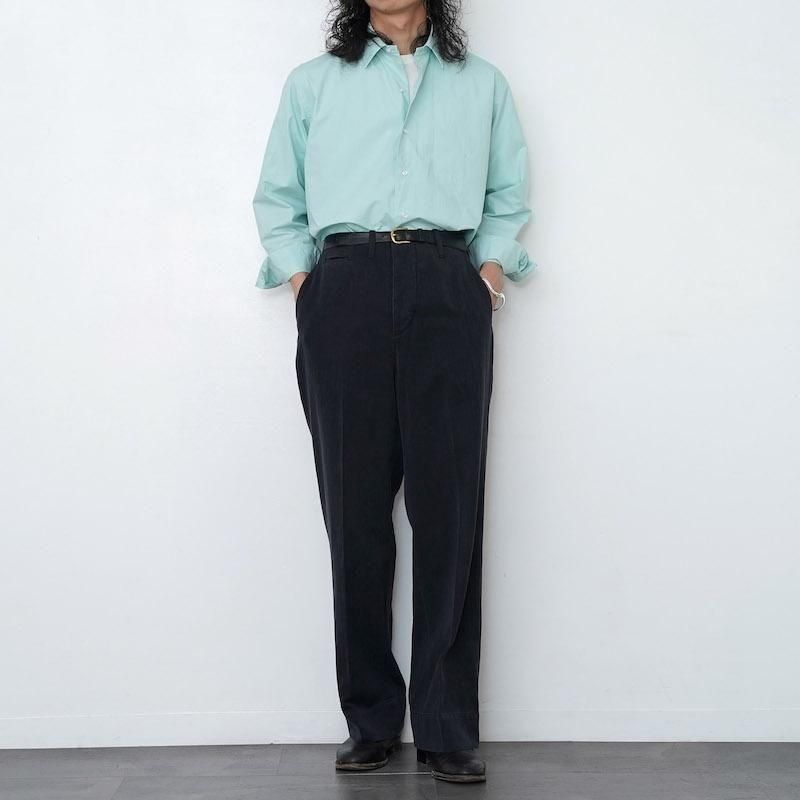 MAATEE&SONS マーティーアンドサンズ】CHINO TROUSER ドゥルン BLK